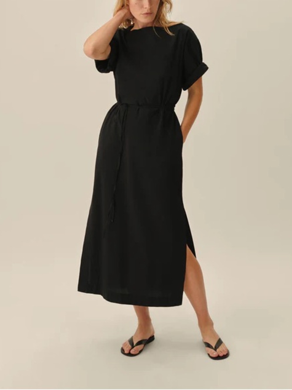 Buck Mason Mainstay Nomad Dress in Black 🖤